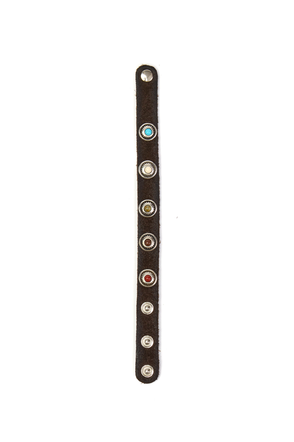 MITCHELL OGILVIE | Western Bracelet Coloured Stones | Dark Brown