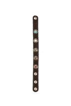 MITCHELL OGILVIE | Western Bracelet Coloured Stones | Dark Brown