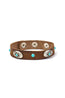 MITCHELL OGILVIE | Western Bracelet Turquoise & Turquoise & Silver Studs | Brown