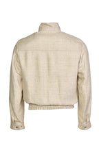 BRUNELLO CUCINELLI | Woven Bomber Jacket | Sand