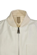 CANALI | Reversible Linen & Silk Jacket | Off-White
