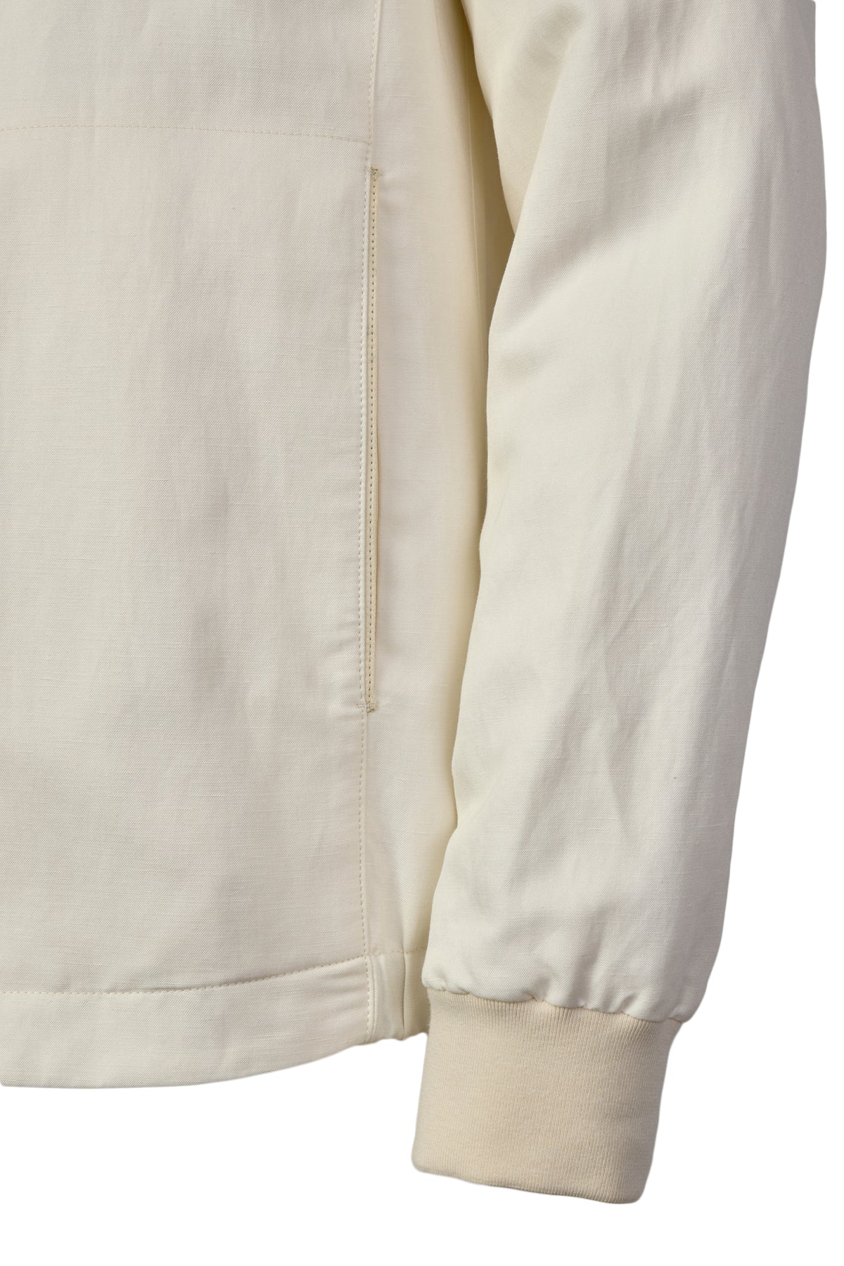 CANALI | Reversible Linen & Silk Jacket | Off-White
