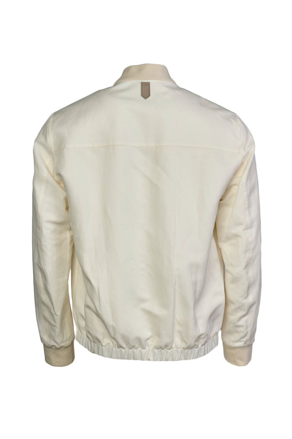 CANALI | Reversible Linen & Silk Jacket | Off-White