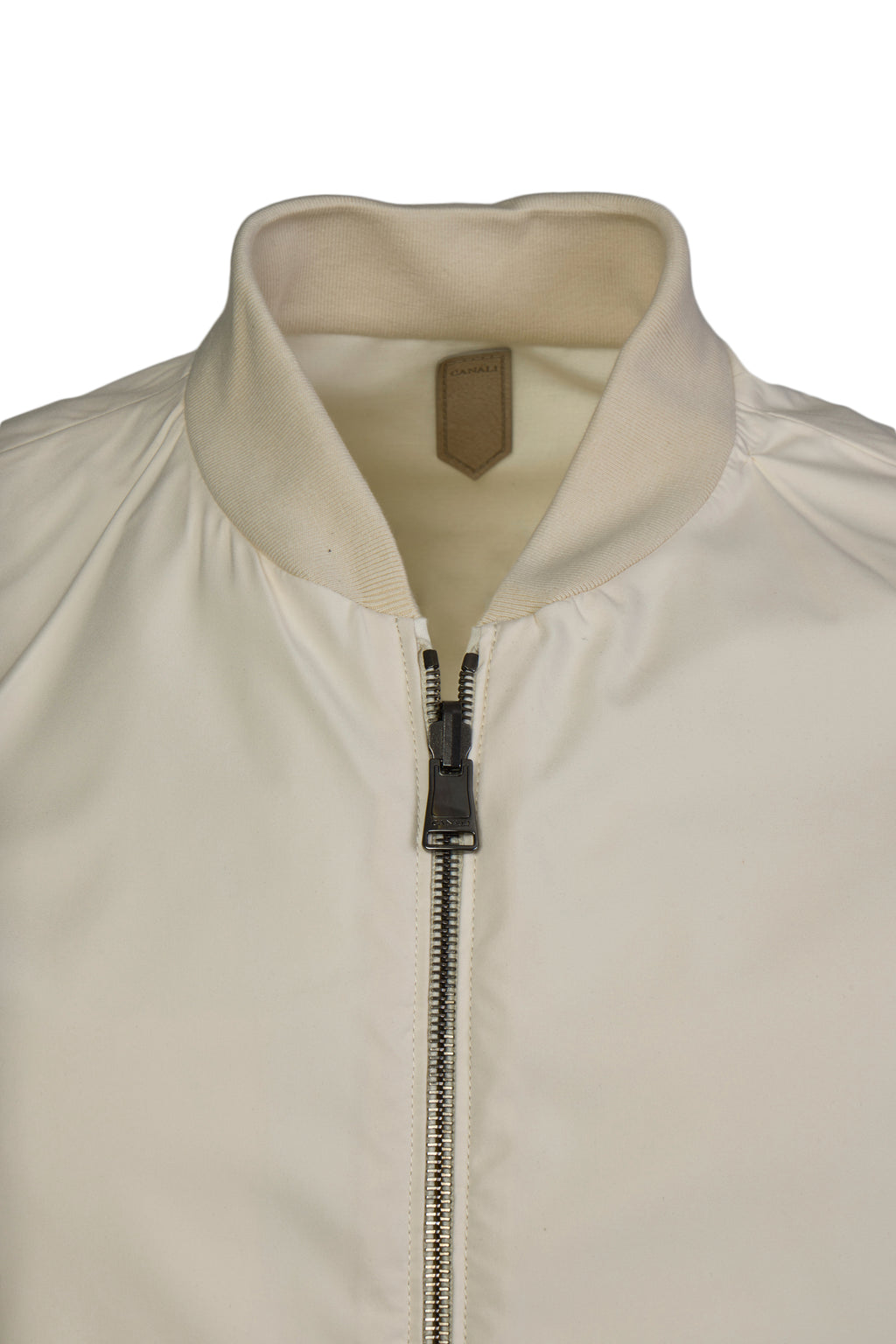 CANALI | Reversible Linen & Silk Jacket | Off-White