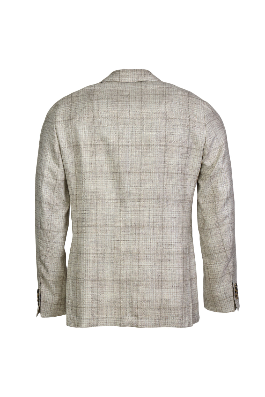 CANALI | Multi-Tone Brown Check Jacket | Beige
