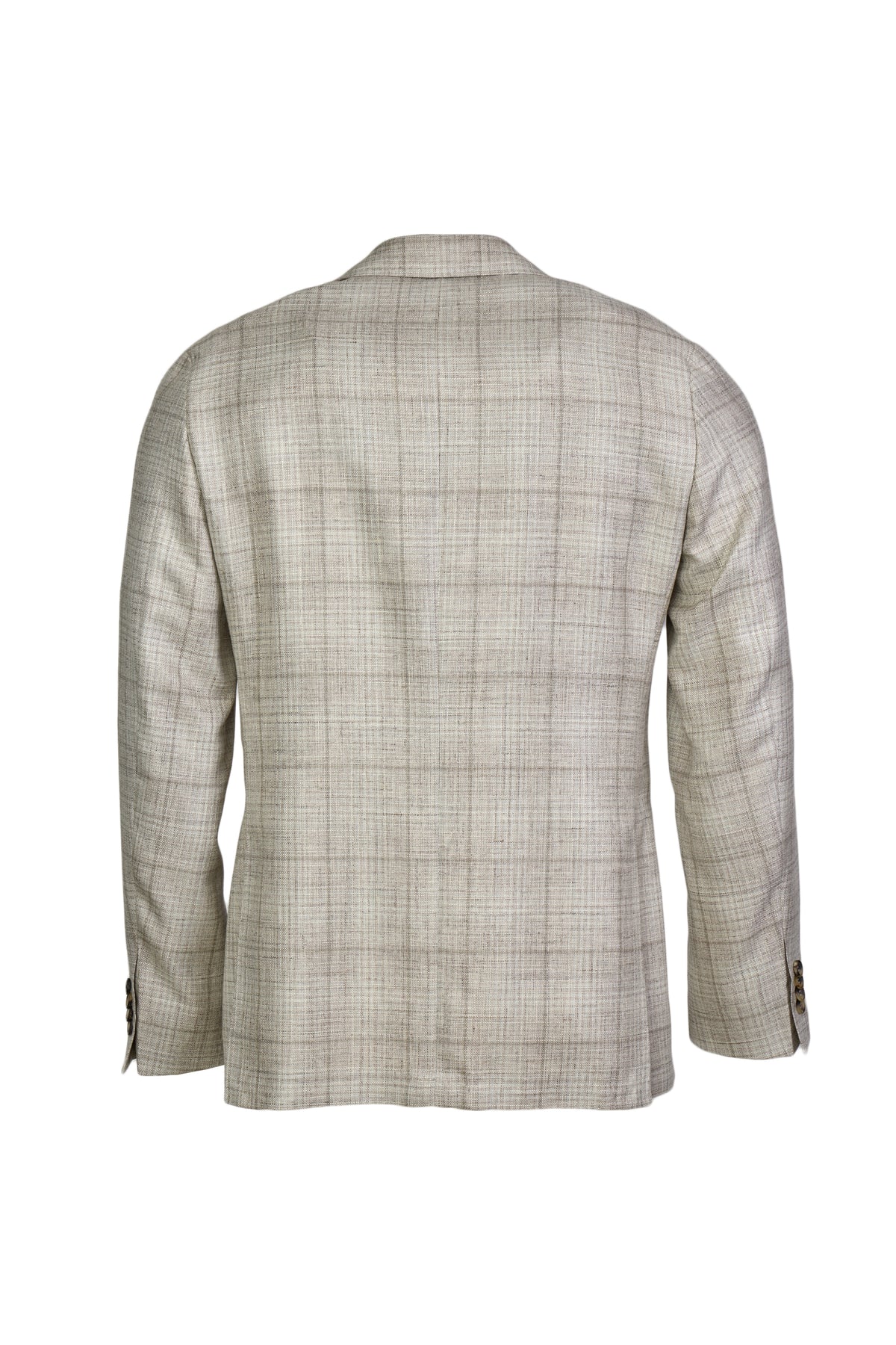 CANALI | Multi-Tone Brown Check Jacket | Beige