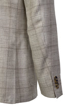 CANALI | Multi-Tone Brown Check Jacket | Beige