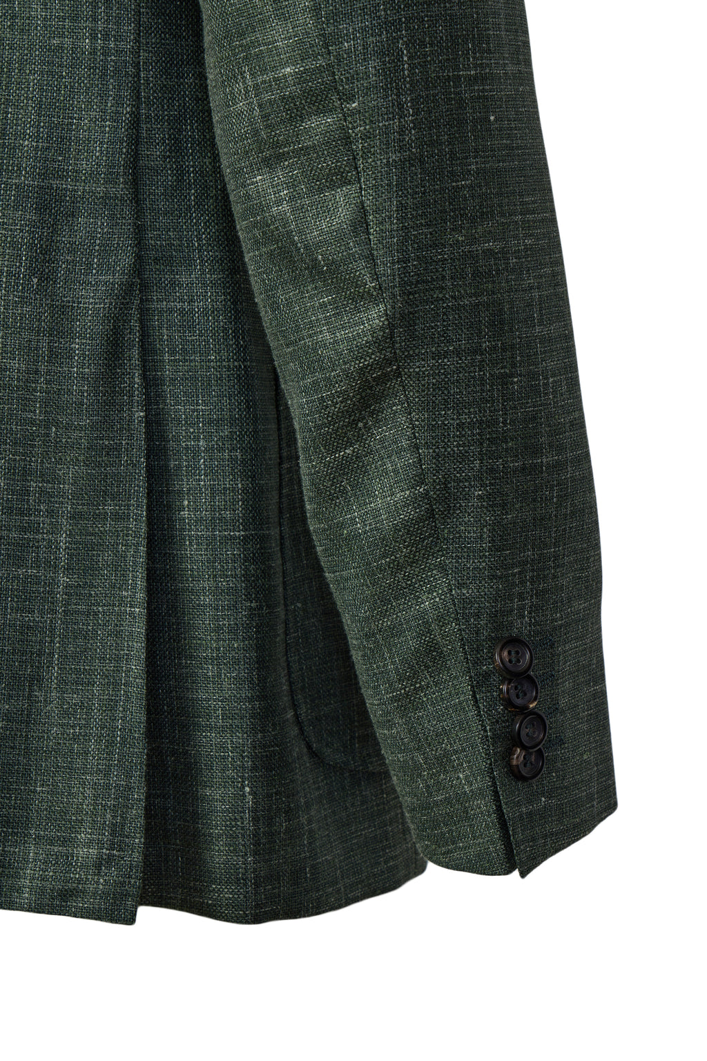 CANALI | Drop 7 Wool Blend Jacket | Forest Green
