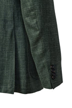 CANALI | Drop 7 Wool Blend Jacket | Forest Green