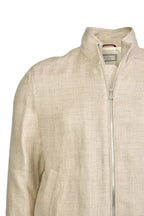 BRUNELLO CUCINELLI | Woven Bomber Jacket | Sand
