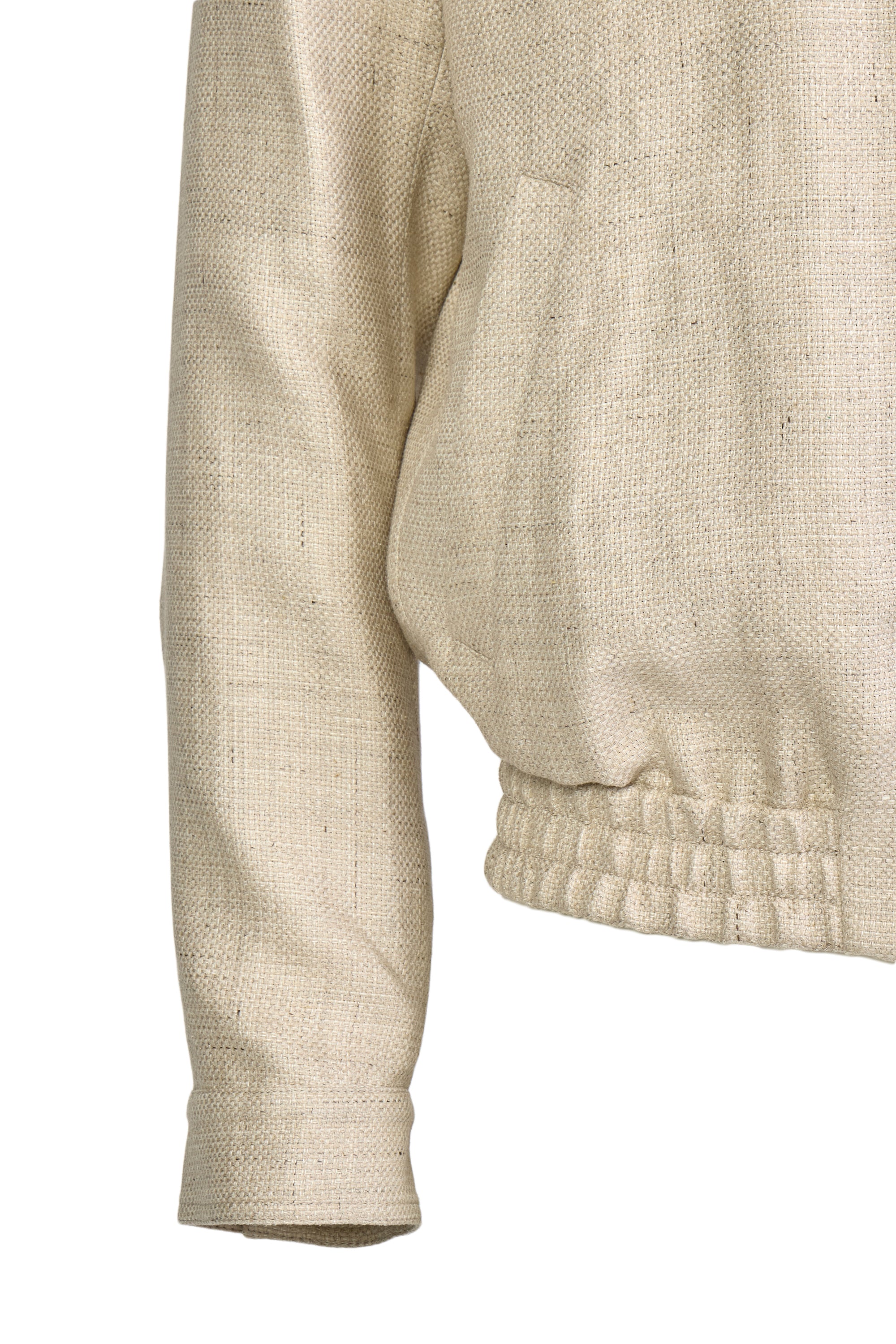 BRUNELLO CUCINELLI | Woven Bomber Jacket | Sand