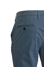CANALI | Slim Leg Stretch Chino | Dusty Blue