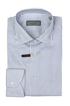 CANALI | Striped Shirt | Navy & White