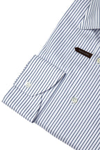 CANALI | Striped Shirt | Navy & White