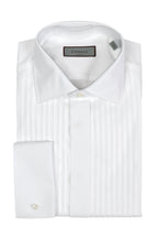 CANALI | Pleated Dinner Shirt | White