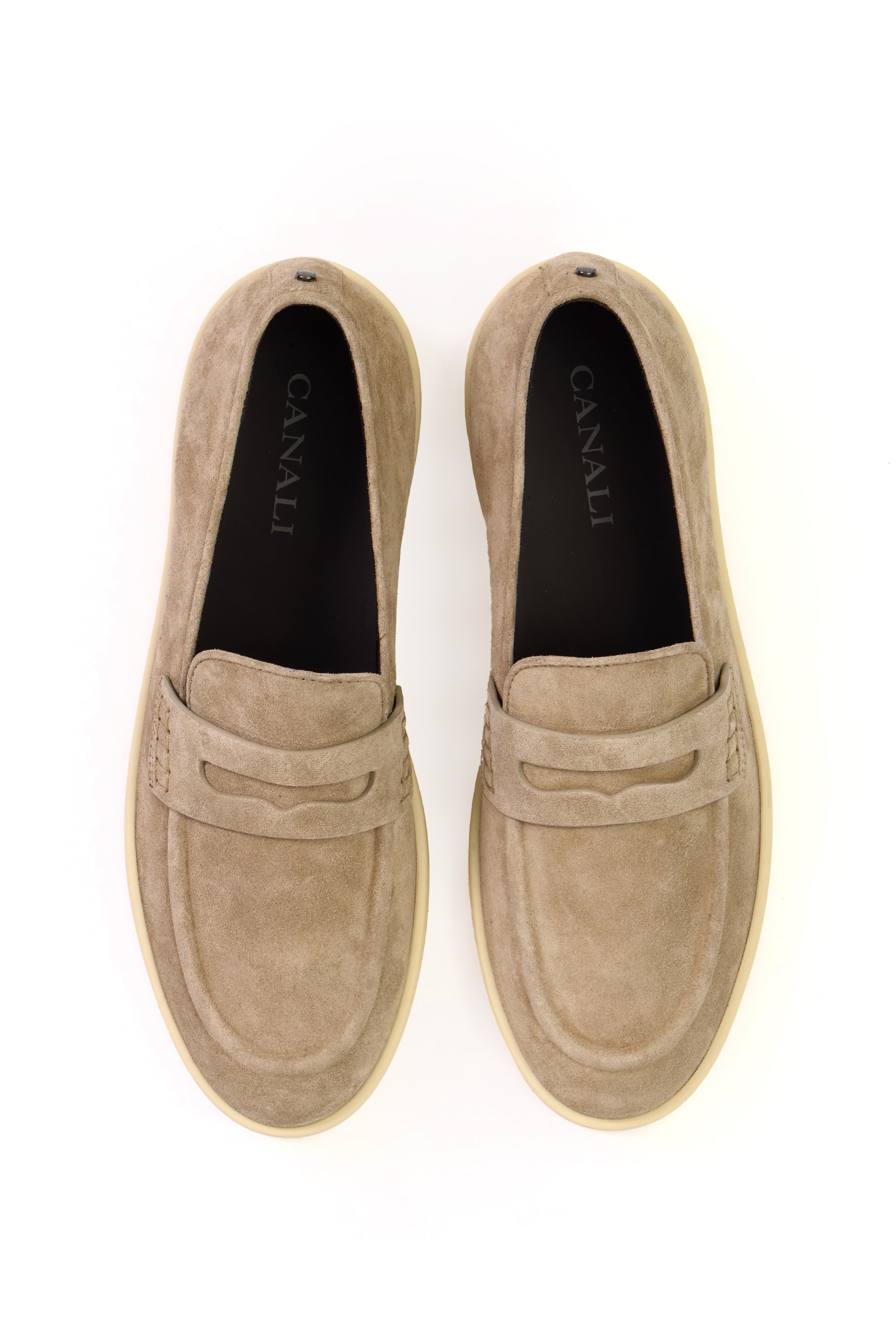 CANALI | Suede Loafer | Beige