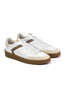 CANALI | Sneaker With Brown Trim | White