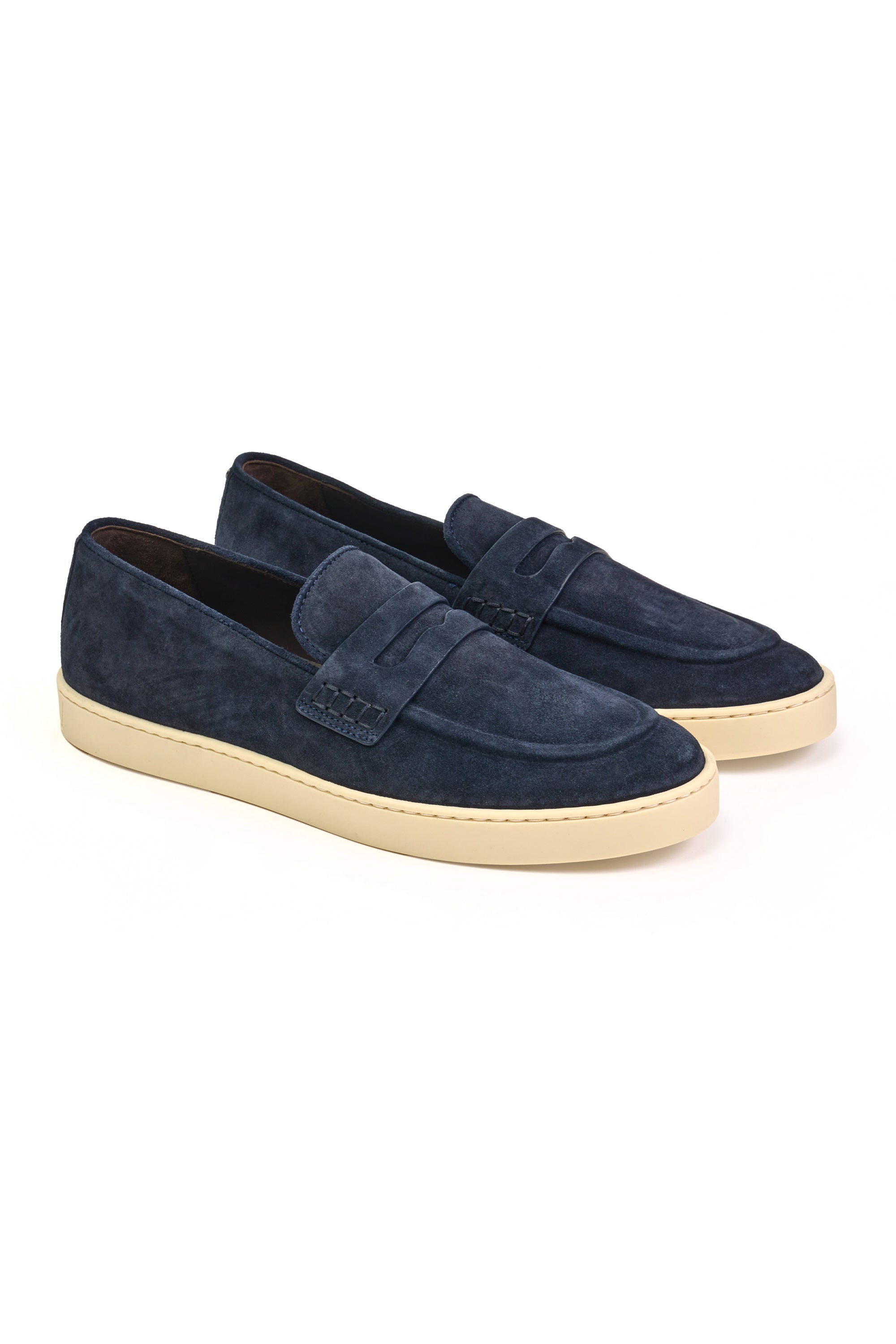 CANALI | Suede Loafer | Navy