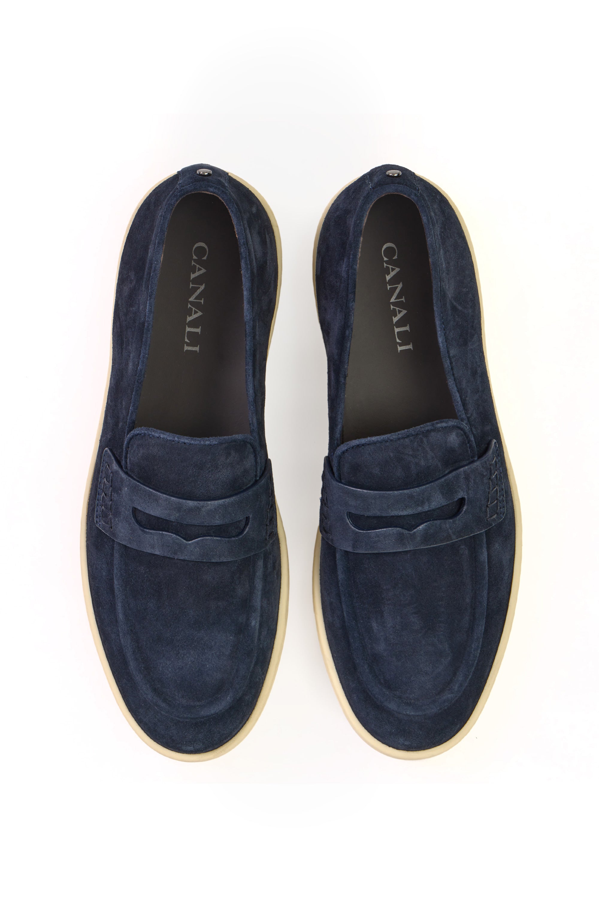 CANALI | Suede Loafer | Navy