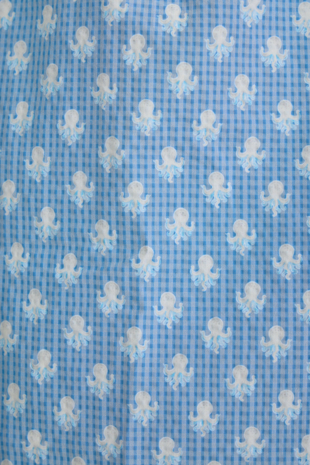 FEDELI | Madeira Tiny Octopus Swim Shorts | Pale Blue