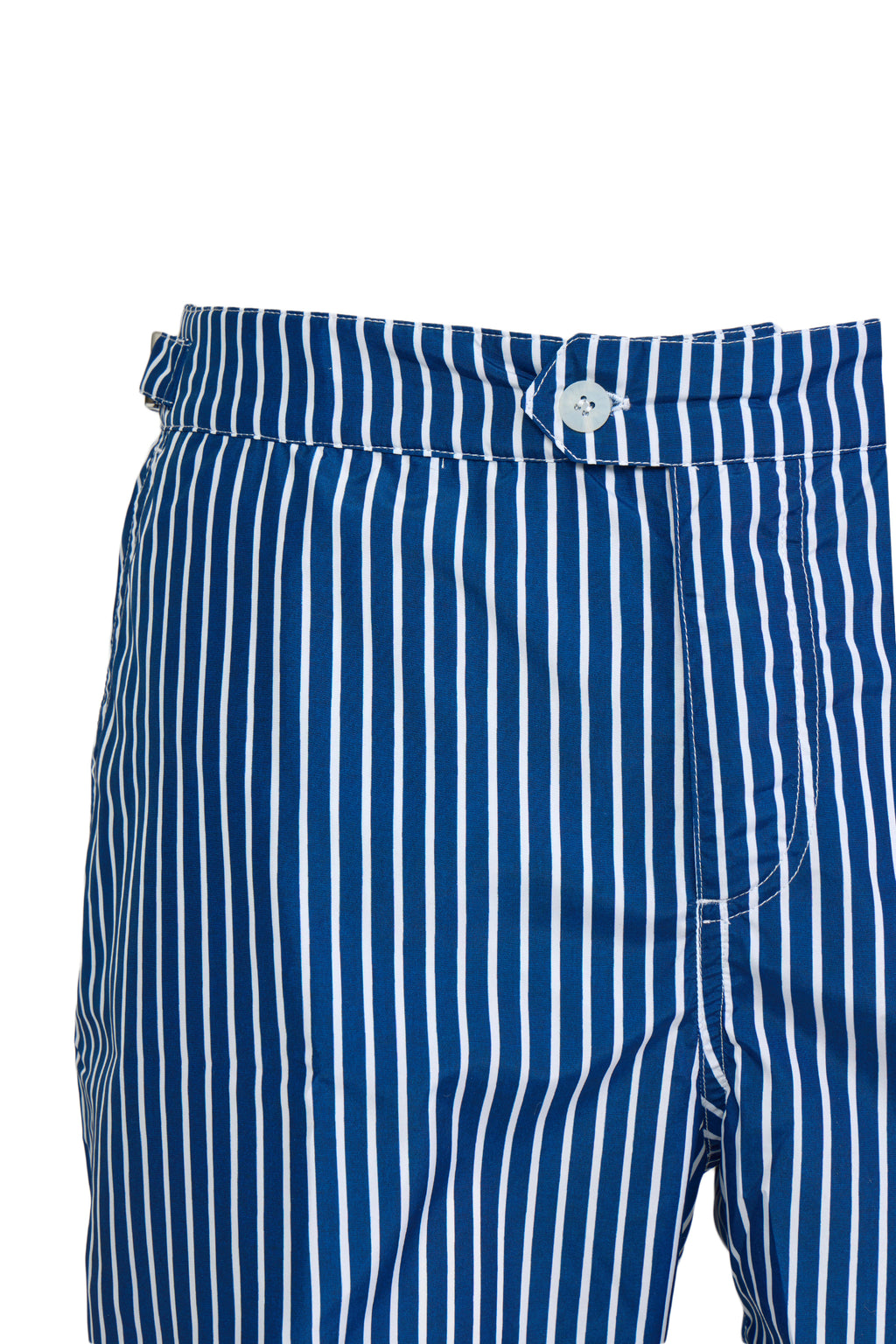 FEDELI | Daniel Striped Swim Shorts | Navy