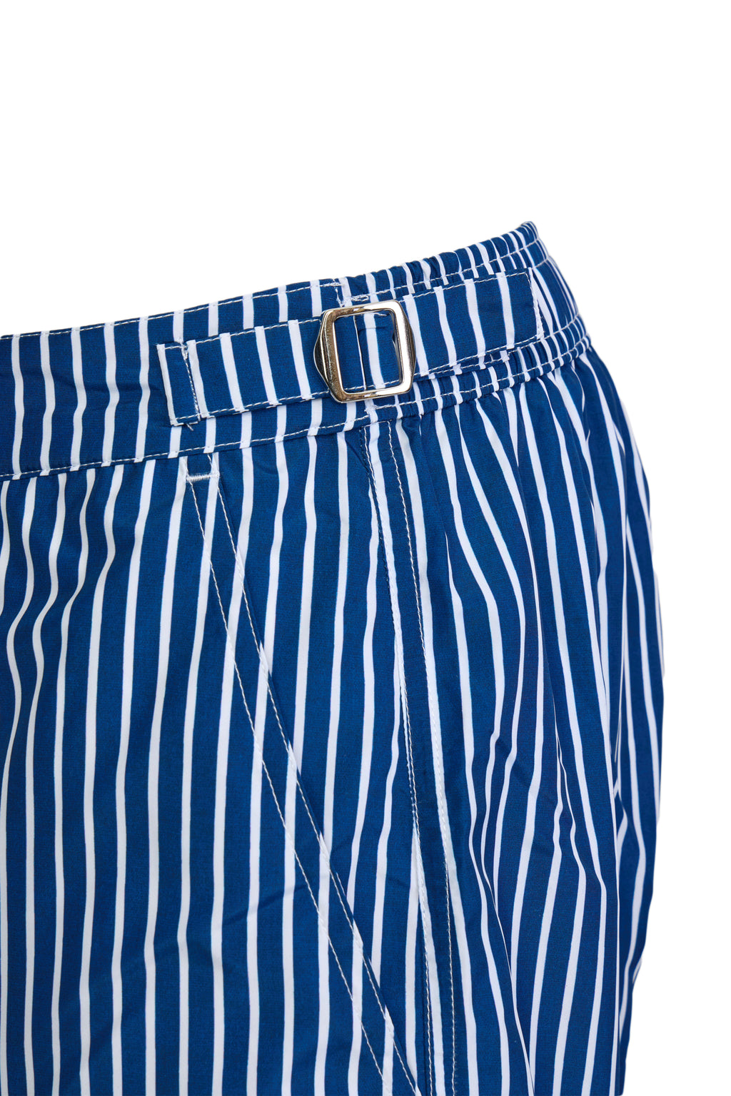 FEDELI | Daniel Striped Swim Shorts | Navy