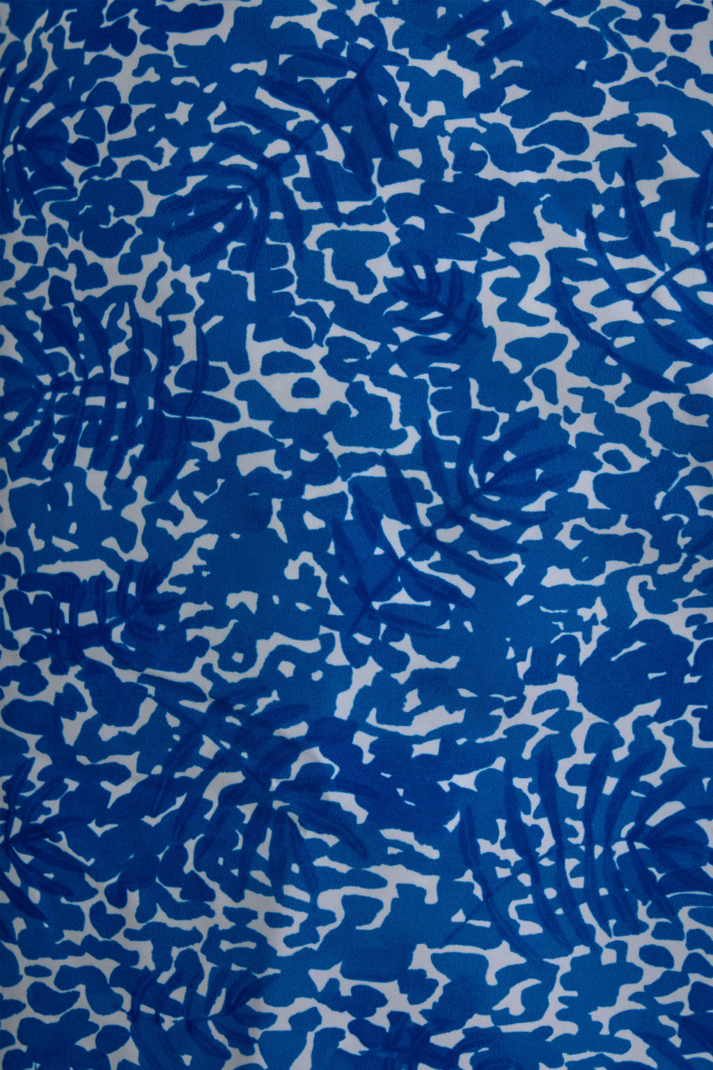 FEDELI | Daniel Splash & Palms Swim Shorts | Mid-Blue