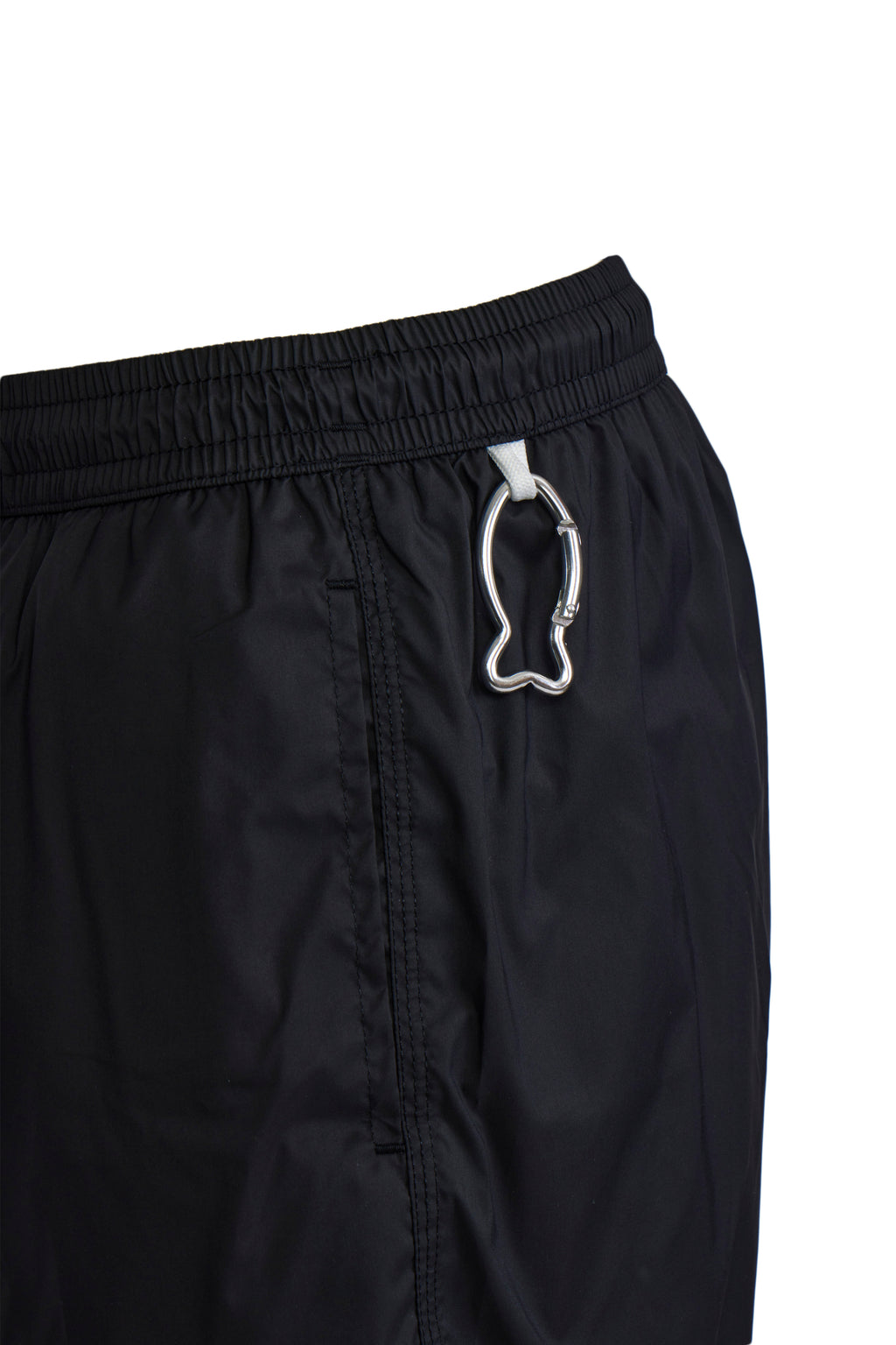 FEDELI | Madeira Plain Swim Shorts | Black
