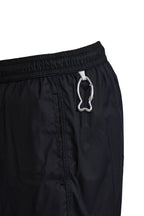 FEDELI | Madeira Plain Swim Shorts | Black