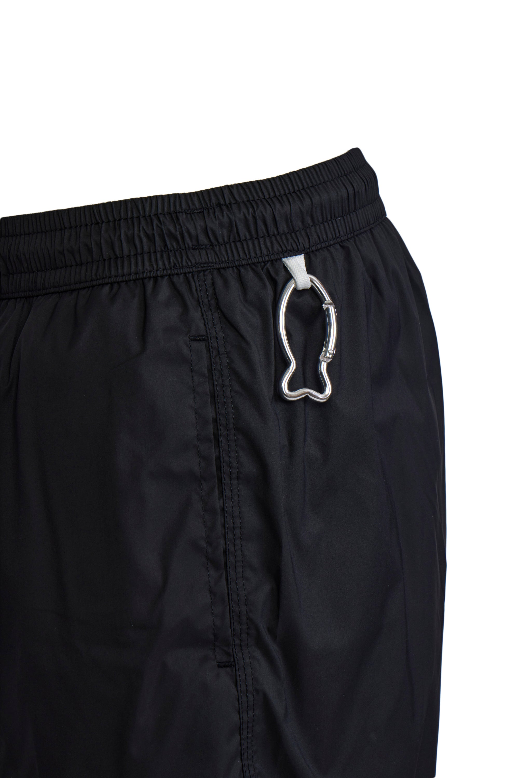 FEDELI | Madeira Plain Swim Shorts | Black