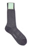CANALI | Ribbed Two-Tone Socks | Light Grey
