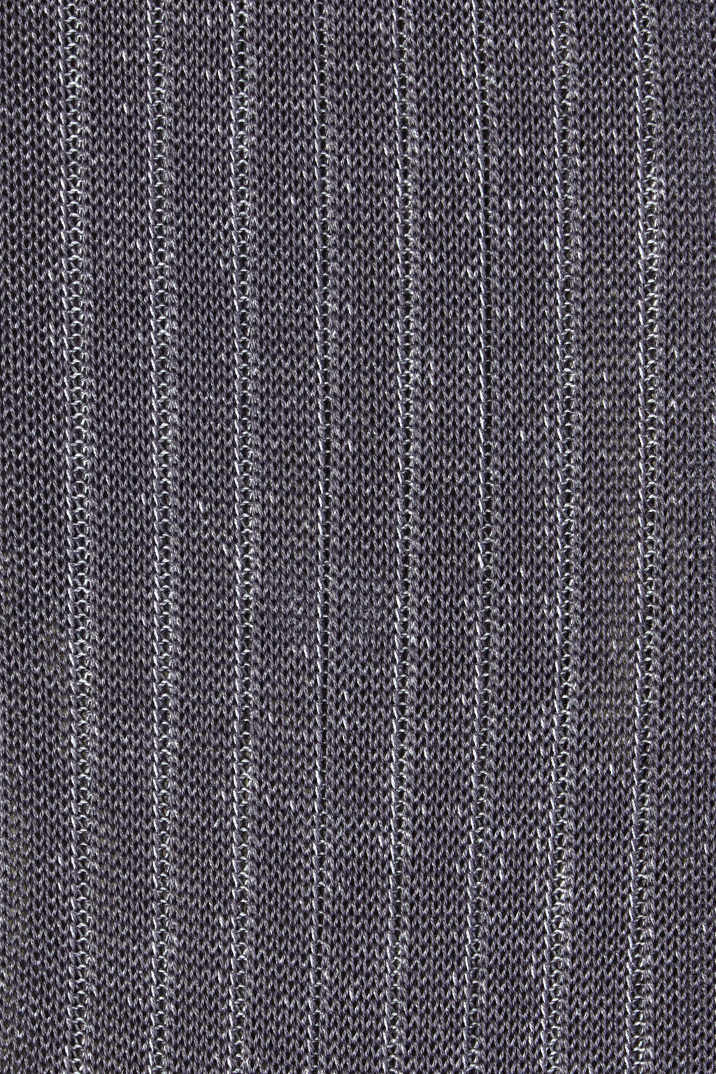 CANALI | Ribbed Two-Tone Socks | Light Grey