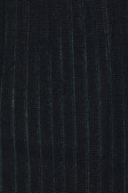 CANALI | Ribbed Two-Tone Socks | Black