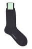 CANALI | Plain Cotton Socks | Charcoal