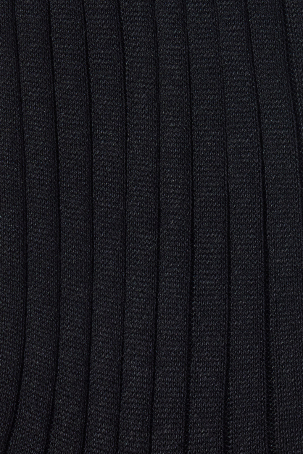 CANALI | Ribbed Cotton Socks | Black