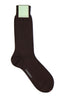 CANALI | Plain Cotton Socks | Dark Brown
