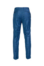 CANALI | Electric Blue Check Suit | Charcoal-Blue