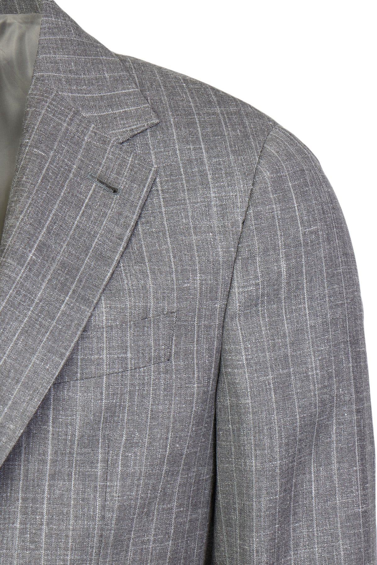 CANALI | Pinstripe Travel Suit | Grey