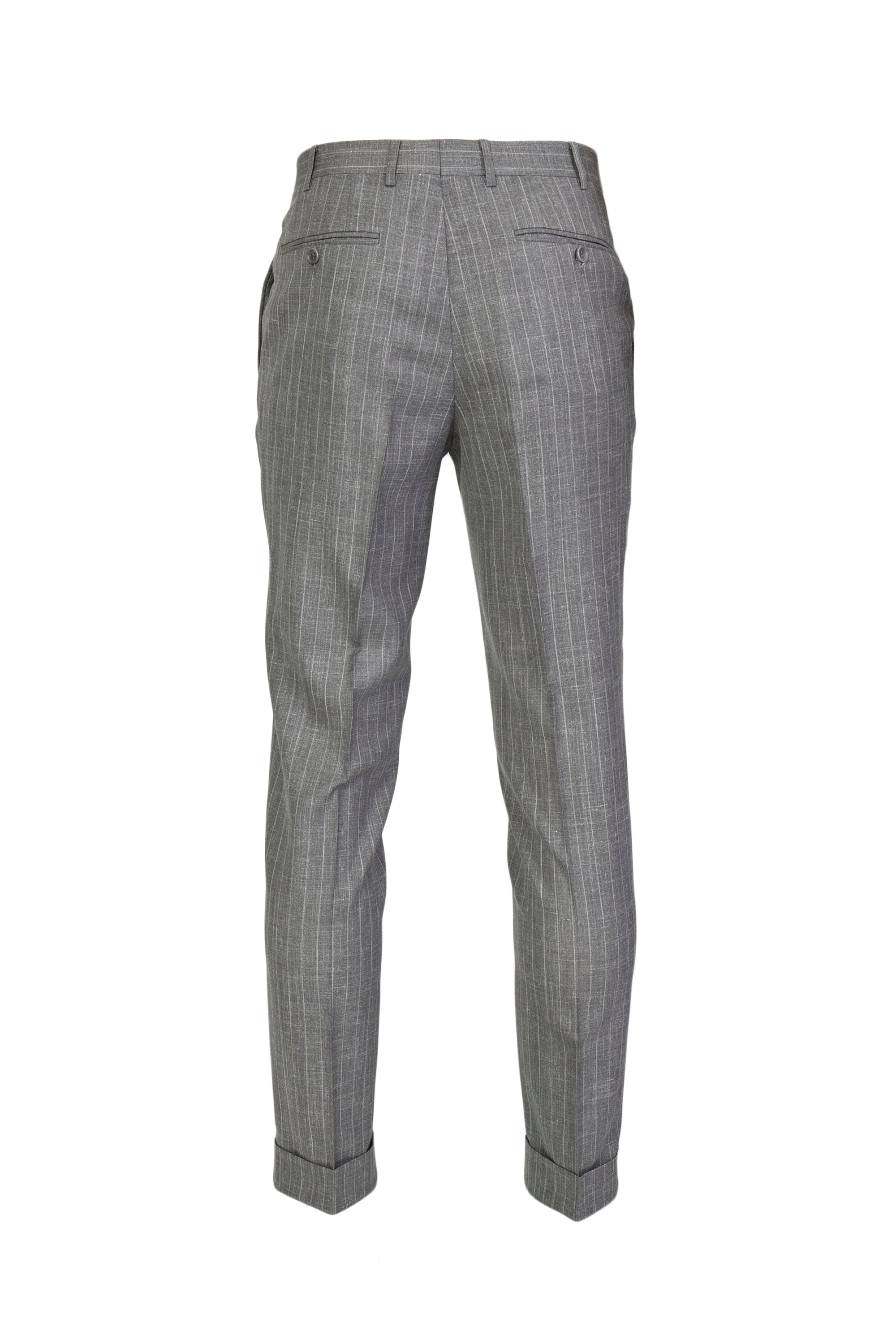 CANALI | Pinstripe Travel Suit | Grey