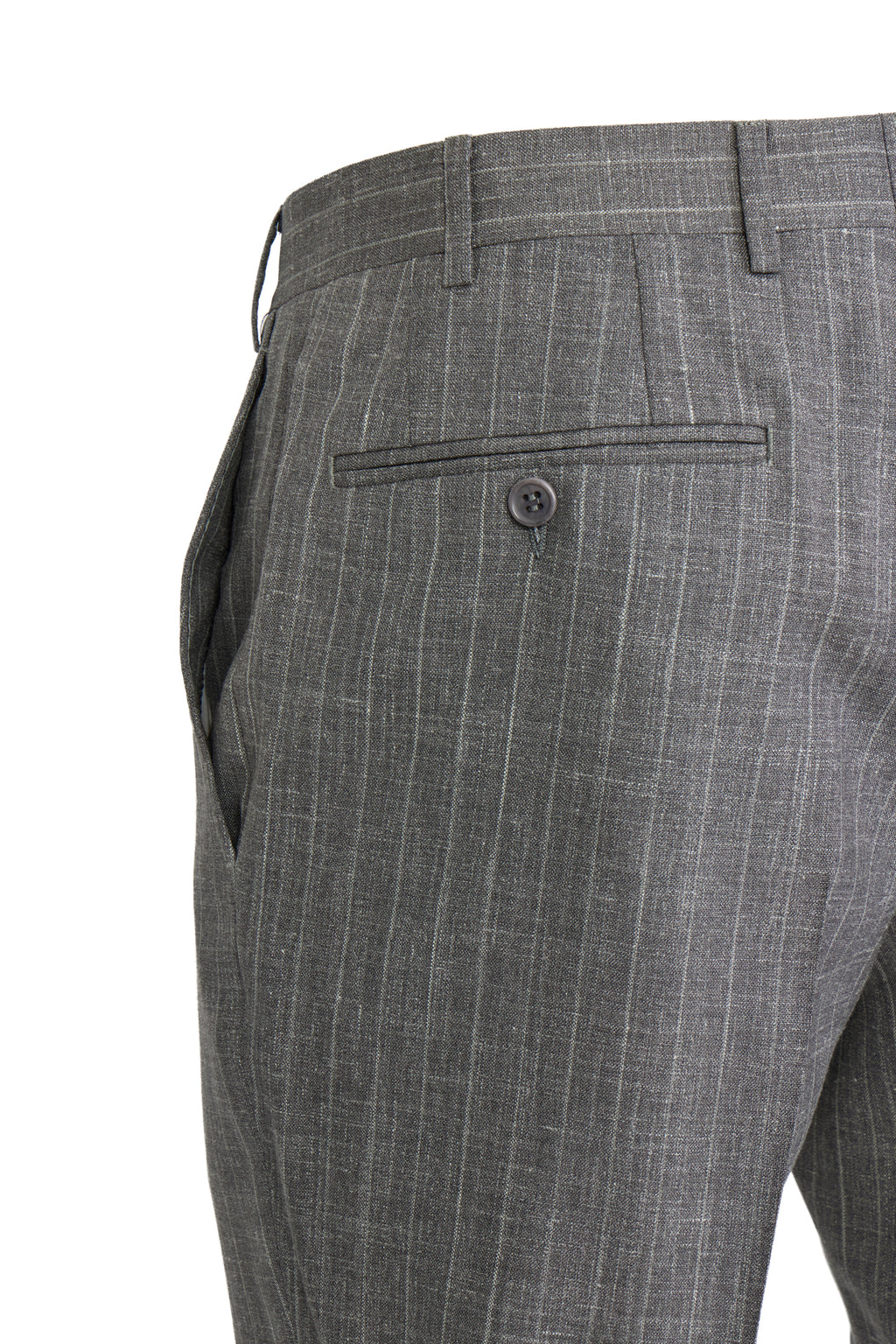 CANALI | Pinstripe Travel Suit | Grey