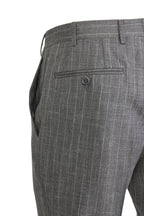 CANALI | Pinstripe Travel Suit | Grey