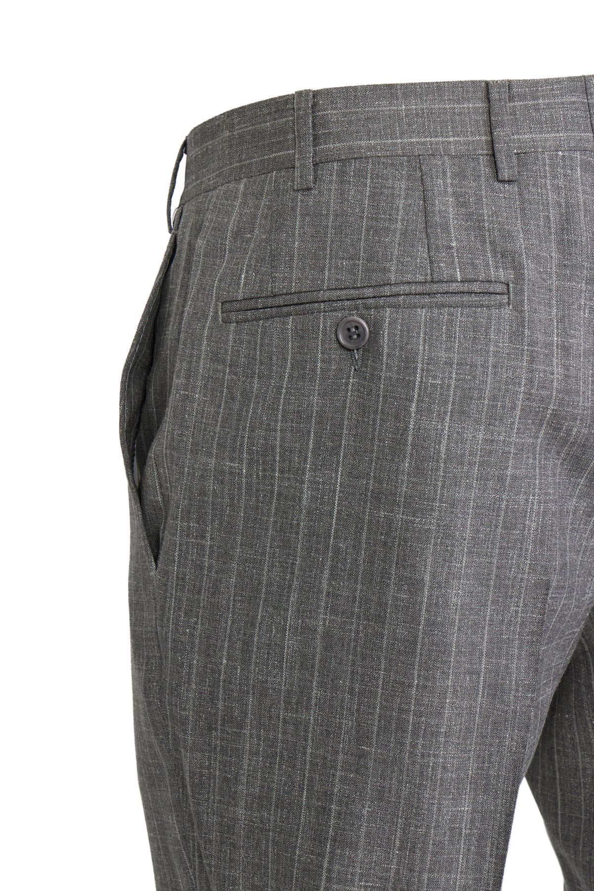 CANALI | Pinstripe Travel Suit | Grey