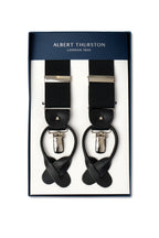 ALBERT THURSTON | Plain 2-In-1 Braces | Black