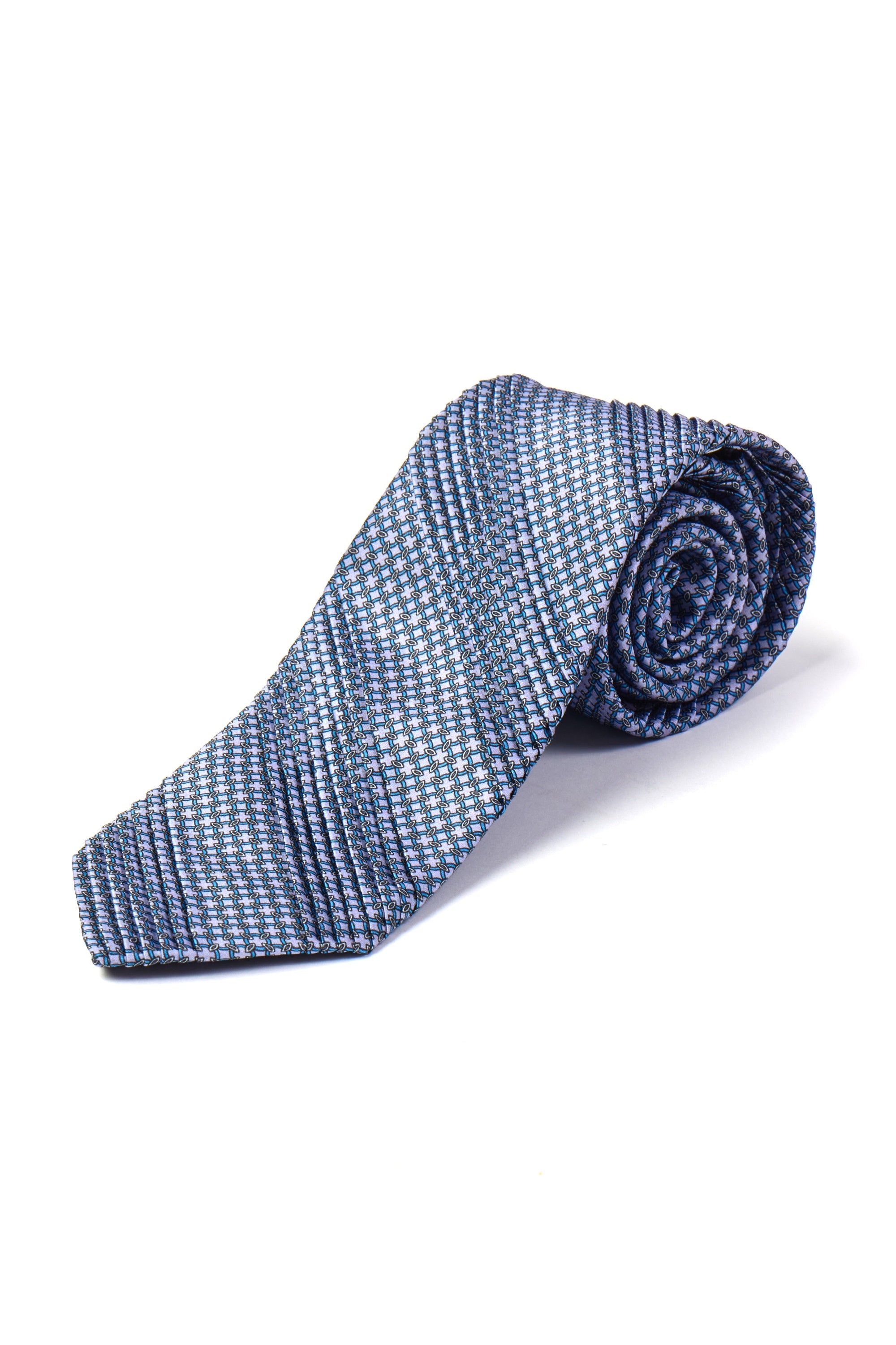 MITCHELL OGILVIE | Plisse Neat Pattern Tie | Mauve