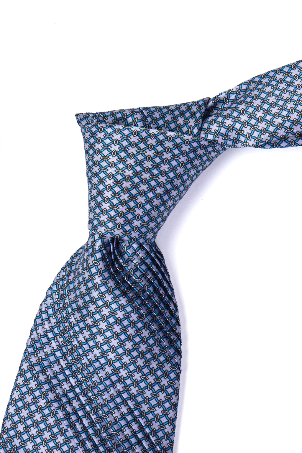 MITCHELL OGILVIE | Plisse Neat Pattern Tie | Mauve