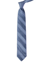 MITCHELL OGILVIE | Plisse Neat Pattern Tie | Mauve