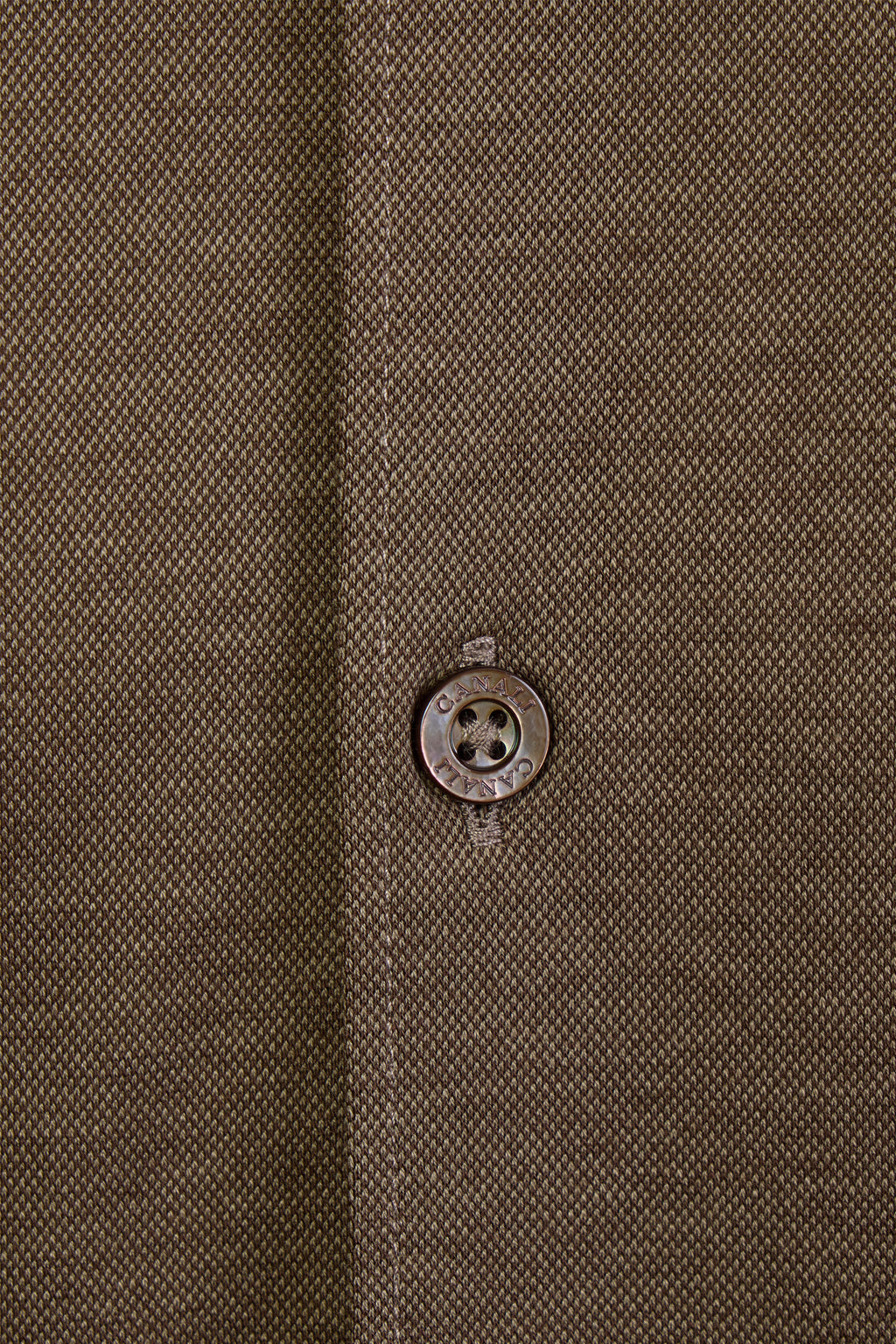 CANALI | Soft Textured Shirt | Brown