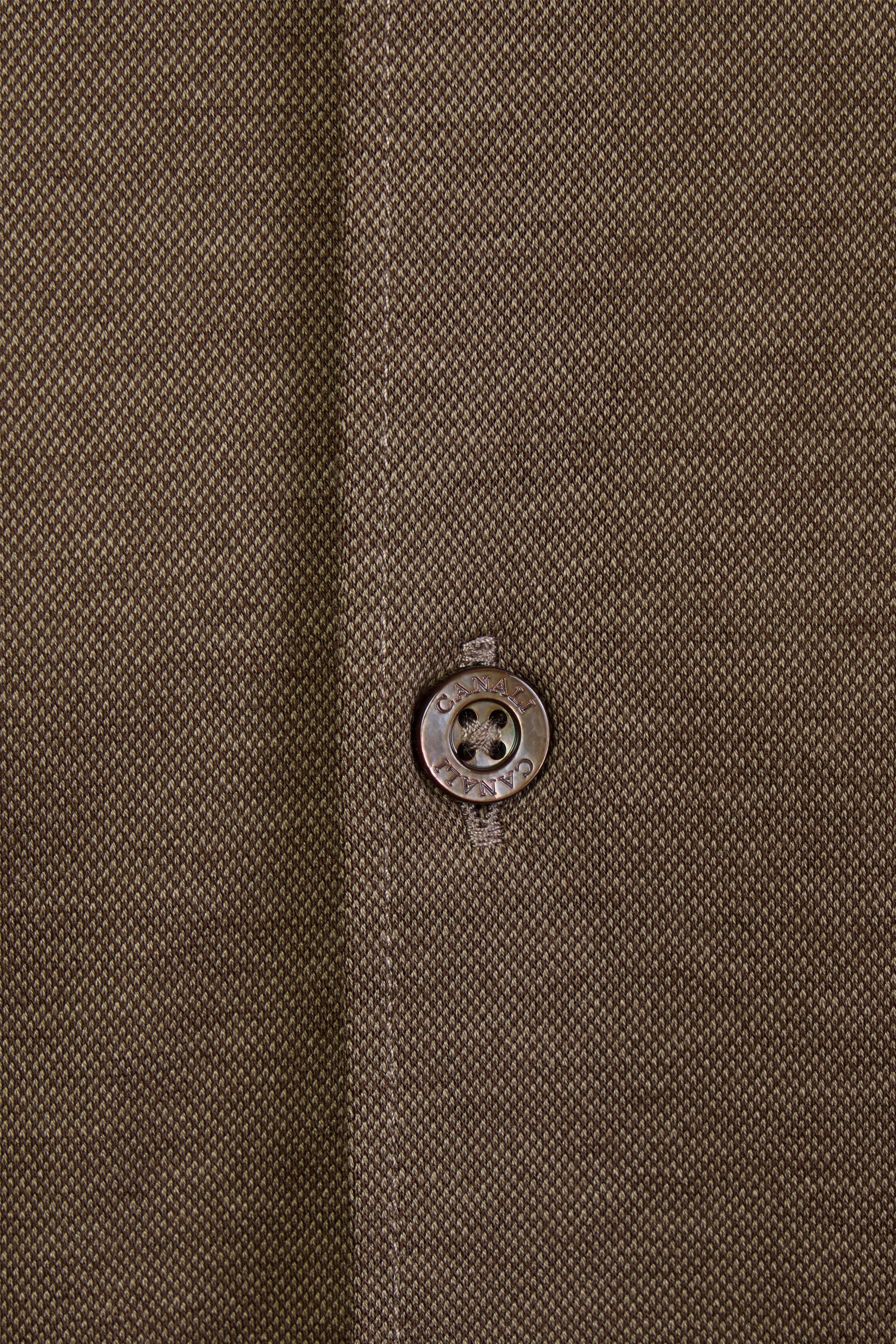 CANALI | Soft Textured Shirt | Brown