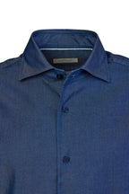 CANALI | Chambray Shirt | Dark Blue