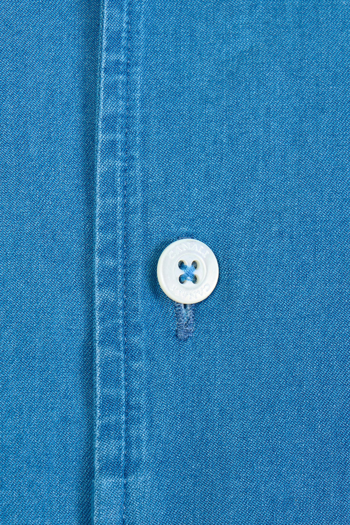 CANALI | Chambray Shirt | Blue